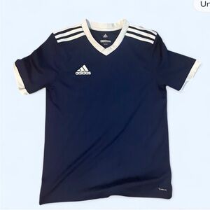 adidas Kids Navy and White Jersey
